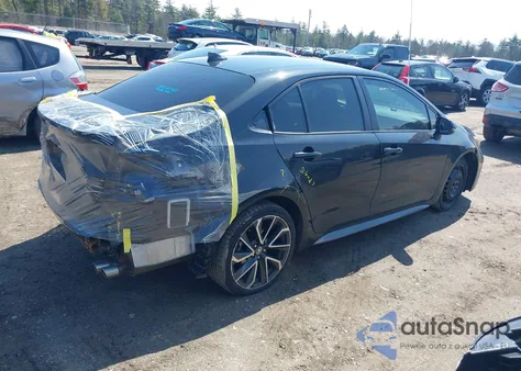 2020 Toyota Corolla Se from USA, damaged, VIN JTDS4RCE8LJ040527